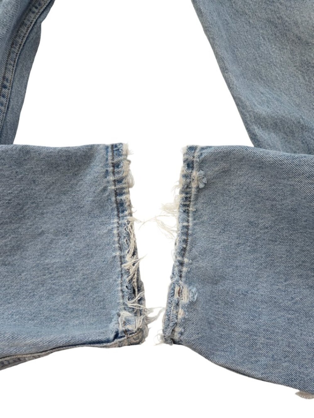 Timberland Jeans Mens 35x34 Distressed Baggy Straight Grunge Workwear Denim - Picture 11 of 16